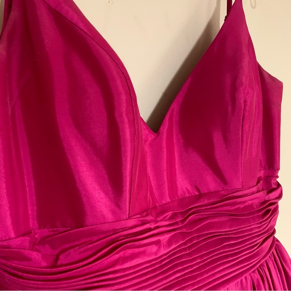 Fuchsia Prom Dress - Picture 3 of 7